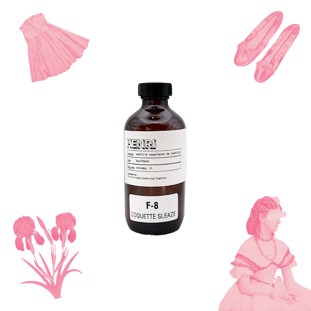 F-8 COQUETTE SLEAZE: CASTILE SOAP