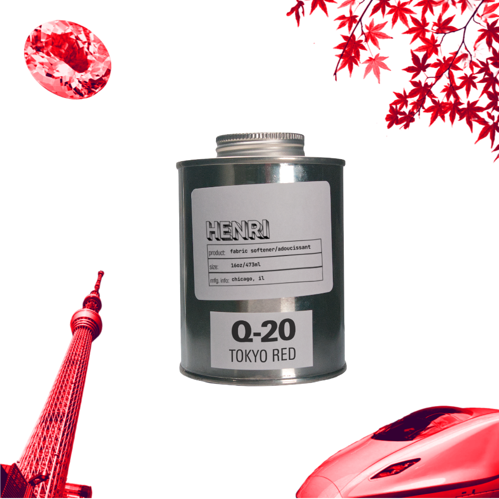 Q-20 TOKYO RED: FABRIC SOFTENER