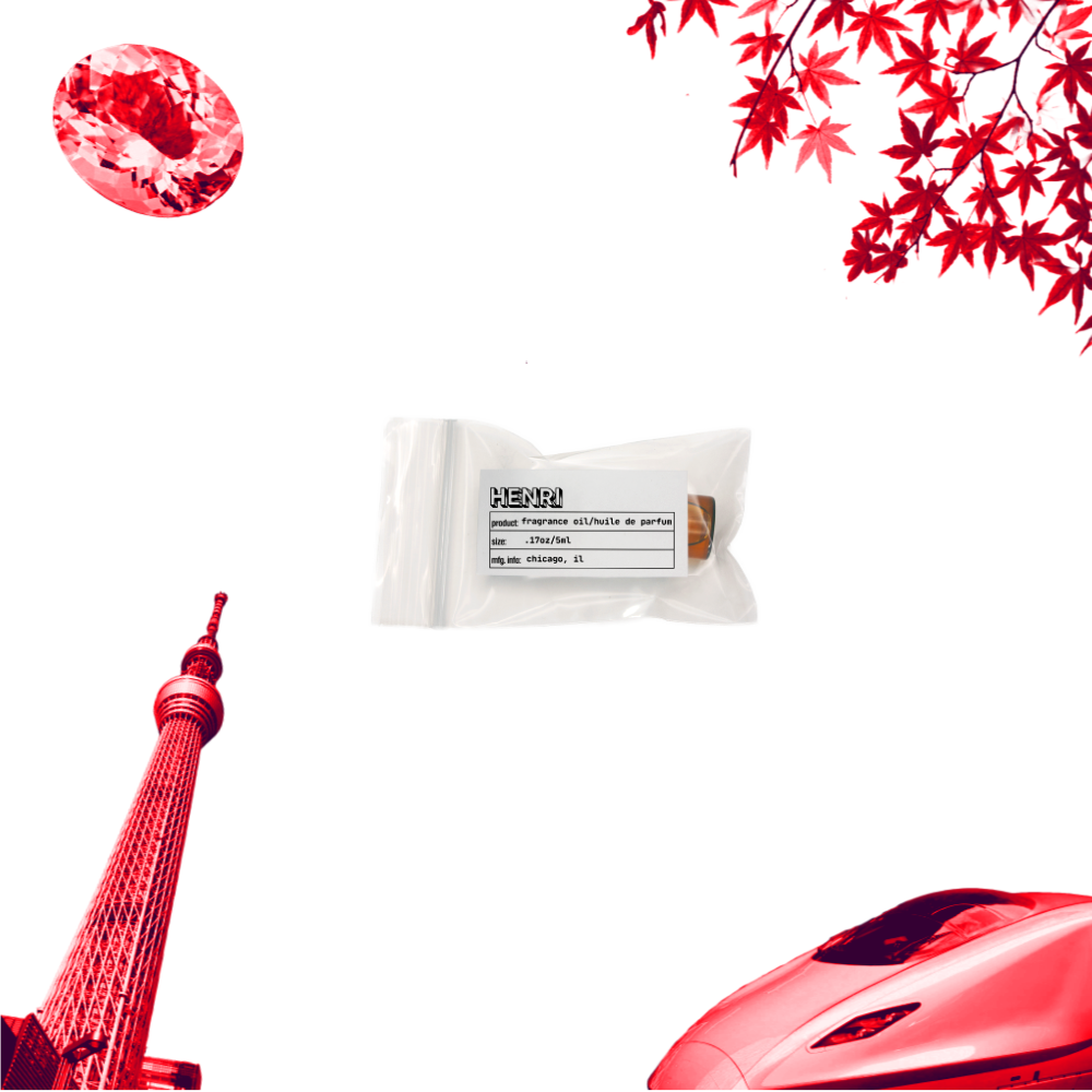 Q-20 TOKYO RED: 5ML FRAGRANCE OIL