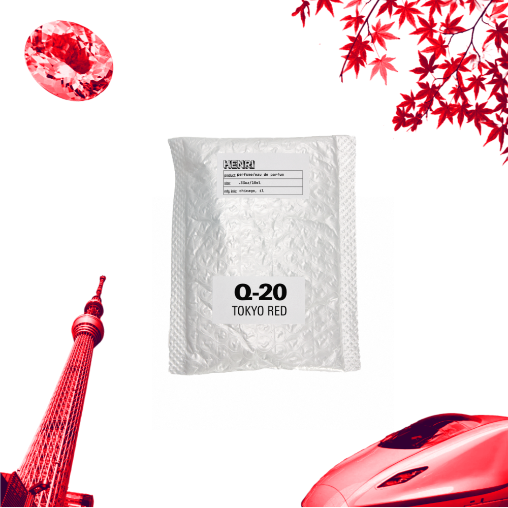 Q-20 TOKYO RED: EAU DE PARFUM
