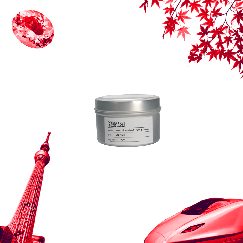 Q-20 TOKYO RED: CANDLE