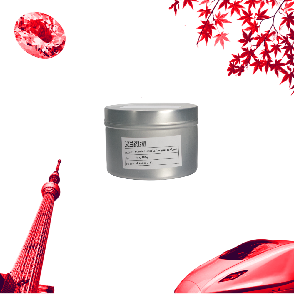 Q-20 TOKYO RED: CANDLE