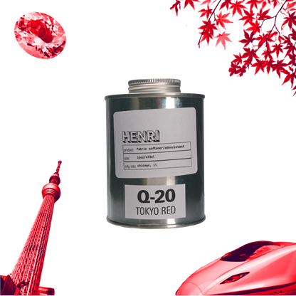 Q-20 TOKYO RED: FABRIC SOFTENER