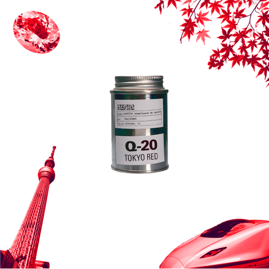 Q-20 TOKYO RED: CASTILE SOAP