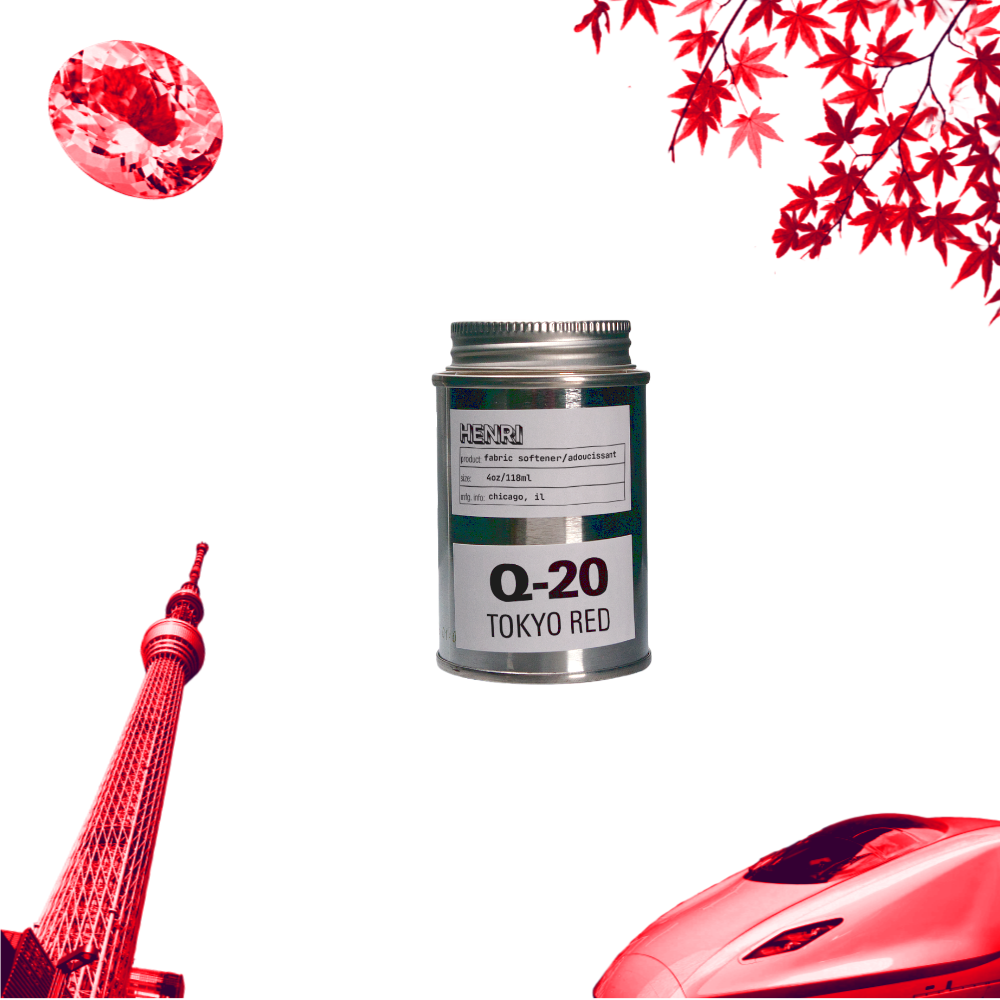 Q-20 TOKYO RED: FABRIC SOFTENER