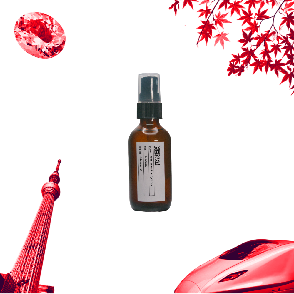 Q-20 TOKYO RED: HAND SANITIZER