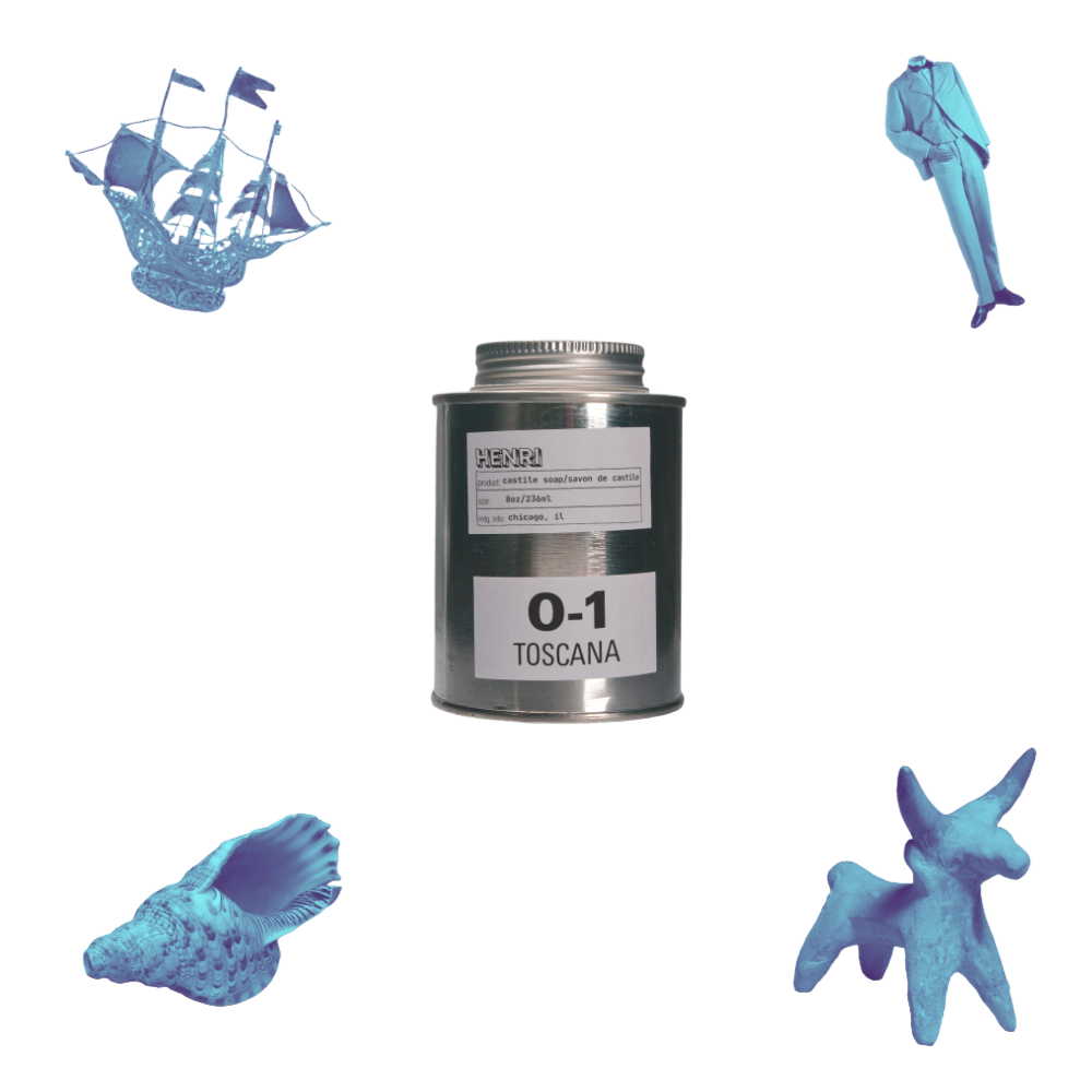 O-1 TOSCANA : SAVON DE CASTILLE