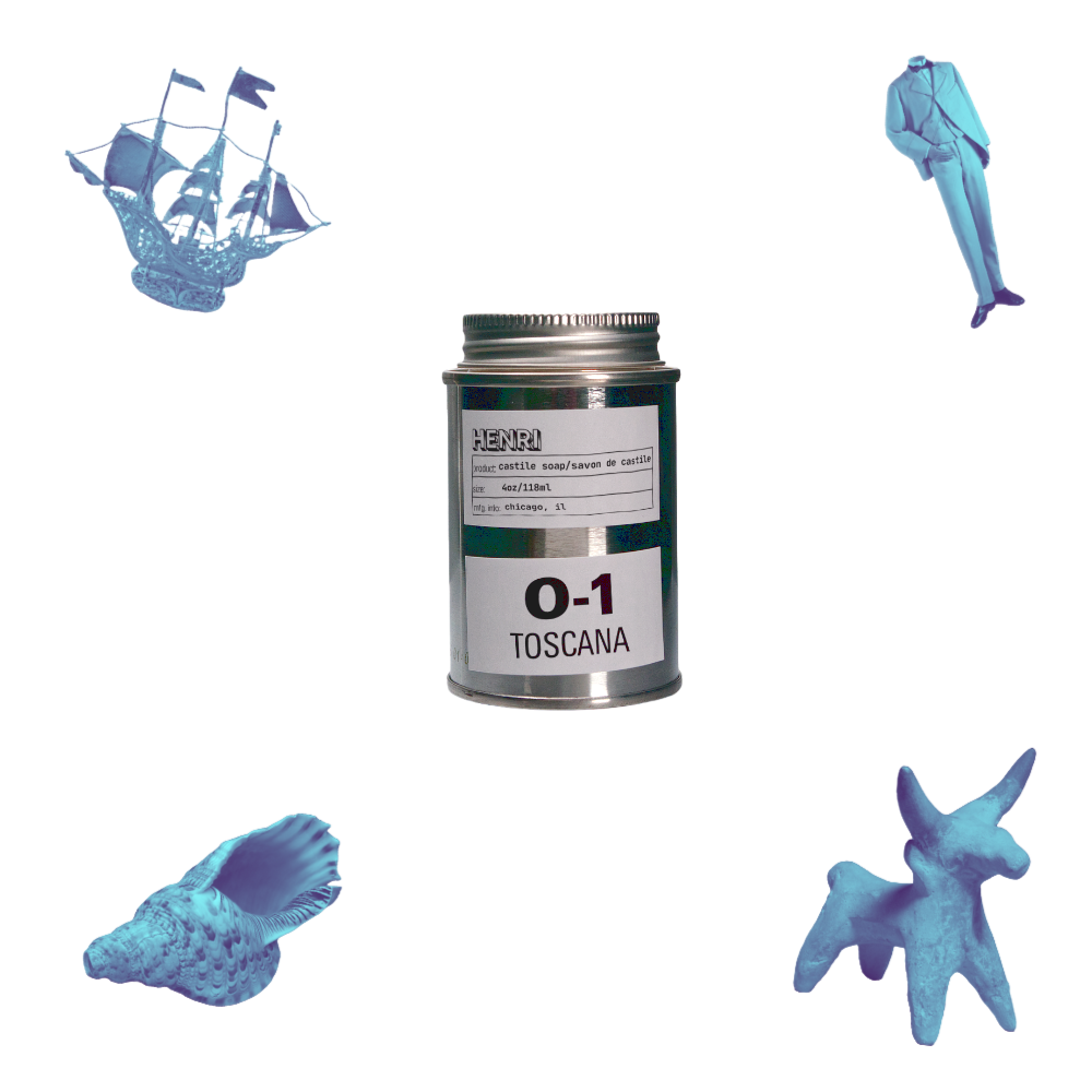 O-1 TOSCANA : SAVON DE CASTILLE