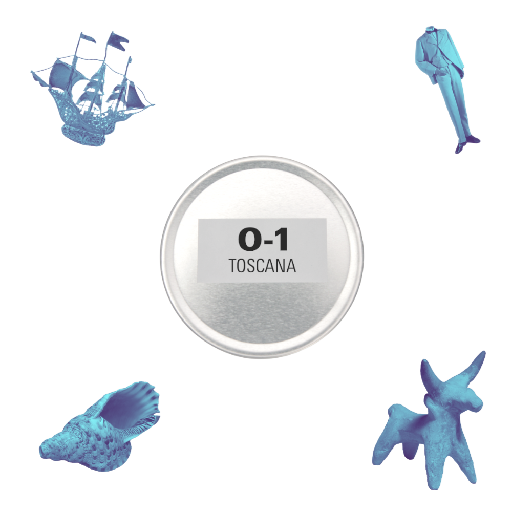 O-1 TOSCANA : BOUGIE 154g
