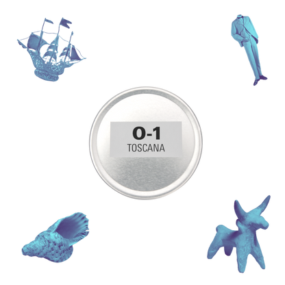 O-1 TOSCANA : BOUGIE 154g